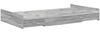 vidaXL Aufbewahrungsbettgestell Graues Sonoma 120 x 190 cm 3335330 Bild 4