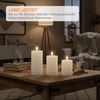 Relaxdays LED Kerzen 3er Set Bild 5