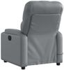 vidaXL Massagesessel Relaxsessel Grau Kunstleder 3206086 Bild 4