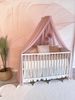 Baby Fancyroom Betthimmel Betthimmel aus 12 Meter Tüll aus 1. Klasse für Kinderbett Gitterbett, Himmel für Babybett Kinderbett Bild 3