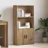 vidaXL Bücherregal Artisan-Eiche 60x24x120 cm Holzwerkstoff 860426 Bild 3