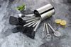 ECHTWERK Küchenorganizer-Set, (Set, 12-tlg), Kochbesteck mit Edelstahlgriff, Antihaft Silikon, mit Utensilienhalter Bild 3