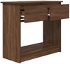 vidaXL Konsolentisch mit Schubladen Braun Eiche-Optik 85,5x38,5x74,5cm 861397 Bild 5