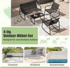 KOMFOTTEU Sitzgruppe, (Set, 4-tlg), 4 Personen Terrassenmöbel Bild 2