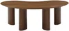 Vente-unique - CALYNOR Couchtisch Holz, Platte Braun - B 70 cm x H 40 cm x L 120 cm Bild 2