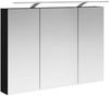 vidaXL Badezimmerspiegelschrank mit Regal mit Tür Schwarz Eichen-Optik 889128 Bild 5