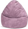 Sitting Point by Magma BeanBag Shara XXL Sitzsack aus Flauschcord - 80x130cm, Hülle waschbar, lila, Oeko-TEX®-Zertifiziert Bild 4