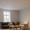 4er Set LED Einbauleuchte, ALU, dimmbar, eckig, IP44, L 8 cm Bild 2