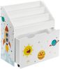 Calicosy Regal für Kinder mit Bücherregal - H70 cm - Weiß Bild 4