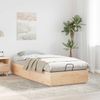 vidaXL Ottoman Bettgestell Natur 80 x 200 cm Massives Kiefernholz 3418729 Bild 4