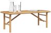 vidaXL Couchtisch Braun 110 x 50 x 43 cm Bambus 4106594 Bild 3
