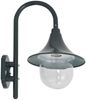 vidaXL Garten-Wandleuchte E27 42 cm Aluminium Dunkelgrün 44219 Bild 2