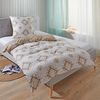 TRAUMSCHLAF Bettwäsche München beige, Mikrofaser, 2 teilig Bild 2