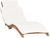 vidaXL Sonnenliegen 2 Stk. mit Auflagen Massivholz Teak 3143633 Bild 3