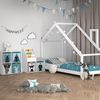 Kinderregal Luigi Weiß 30.9 x 79 cm Mini, mit 2 Faltboxen opt. 4 Vicco Bild 4