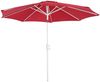 Mendler 'N19' Sonnenschirm, neigbar, Polyester / Aluminium, Rot, Ø 300 cm Bild 4