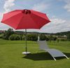 Mendler 'N19' Sonnenschirm, neigbar, Polyester / Aluminium, Rot, Ø 300 cm Bild 3