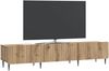 vidaXL TV-Schränk Artisan-Eiche 147 x 34,5 x 32 cm Holzwerkstoff 894484 Bild 2