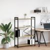 Bücherregal | Standregal Sonoma-Eiche 80 x 30 x 120 cm Holzwerkstoff Bild 2