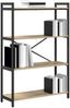 Bücherregal | Standregal Sonoma-Eiche 80 x 30 x 120 cm Holzwerkstoff Bild 3