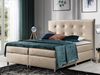 Mirjan24 Boxspringbett Amancio, Beige 140x200 cm Velvet Bild 2