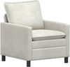 vidaXL Sofa Set 2 pcs Creme Samt 3417032 Bild 3