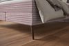 Boxspringbett Vento - Cordstoff - pastellrosa - 180x200 cm Bild 5