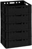 5x Fleischkiste E2 Fleischerkiste Eurobox 60x40x20cm lebensmittelecht, robust, stapelbar | Lagerkisten, Stapelkisten, Metzgerkiste Made in Germany Bild 2