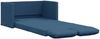 vidaXL Bodensofa mit Schlaffunktion Blau 112x174x55 cm Stoff 353971 Bild 2