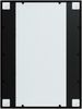 vidaXL Wandspiegel 3 Stk. Schwarz 80x60 cm Metall 3189033 Bild 5