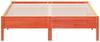 vidaXL Massivholzbett ohne Matratze Wachsbraun 150x200 cm Kiefernholz 842697 Bild 4