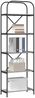 Bücherregal | Standregal Graues Sonoma 60 x 30 x 183 cm Holzwerkstoff Bild 3