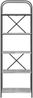 Bücherregal | Standregal Graues Sonoma 60 x 30 x 183 cm Holzwerkstoff Bild 5