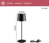 Paulmann 76996 LED Akkuleuchte Gilo 2700K IP44 dimmbar schwarz Bild 5