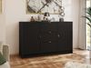 Kombikommode Tireno 2D3SZ (Farbe: Schwarz Molet) Bild 2