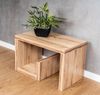 Levandeo® Couchtisch, Couchtisch Gustav Kernbuche Deutsche Herstellung 59x36x37cm Bild 3