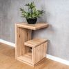 Levandeo® Couchtisch, Couchtisch Gustav Kernbuche Deutsche Herstellung 59x36x37cm Bild 4