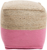 Pouf rosa 44x44 cm KIRAMA Bild 4
