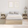 vidaXL Aufbewahrungsbettgestell mit Speicher Sonoma-Eiche 120 x 190 cm 3335423 Bild 4
