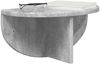 vidaXL Wandregal 2 pcs Beton Grau 38 x 19 x 19 cm Holzwerkstoff 891415 Bild 3