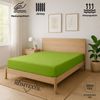 EXKLUSIV HEIMTEXTIL Jersey Spannbettlaken Premium 140 x 200 cm Apfelgrün 100% Baumwolle Öko - Tex Zertifiziert Bed-Sheet Bettlaken Spannbetttuch Topper Leinentuch Bild 2