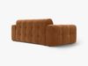Micadoni Sofa Kendal 3-Sitzer Samt Kamel Bild 3