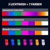 EAXUS LED Nachtlicht Baby-Lampe mit Farbwechsel Nachtlicht für Kleinkinder Stilllicht, LED fest integriert, Tageslichtweiß, weiches und BPA-freies Silikon, Batteriebetrieben Bild 3