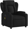 vidaXL Massagesessel Elektrisch Schwarz Stoff 3204472 Bild 3