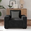 vidaXL Sessel Schwarz 100x78x80 cm Samt 4105103 Bild 3