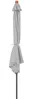 Doppler myZone Sonnenschirm / Mittelmastschirm "Push Up 300", hellgrau, Ø 300 cm Bild 4