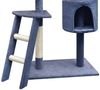 vidaXL Katzen-Kratzbaum Sisal 150 cm Dunkelblau 170489 Bild 3