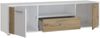 Forte CARDIGAN TV-Schrank 160, modernes Lowboard, 2-türig, 1 Schublade, Wohnzimmer, Holzwerkstoff, Artisan Eiche Holzdekor|Weiß, 162,6 cm breit x 43,9 cm hoch x 41,5 cm tief Bild 5