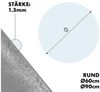Kubus Topfuntersetzer Eminence mit abgeschrägter Kante, In vielen Größen und Farben Bild 2
