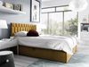 Boxspringbett 'Paremo M24', gelb, 160x200 cm Bild 2